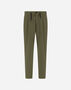 Herno LIGHT COMFORT STRETCH WOVEN TROUSERS Green PT000155U12773S7400