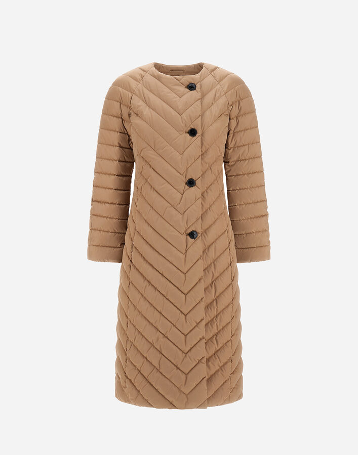 Herno SATIN COAT Camel PI002054D12170Z2157