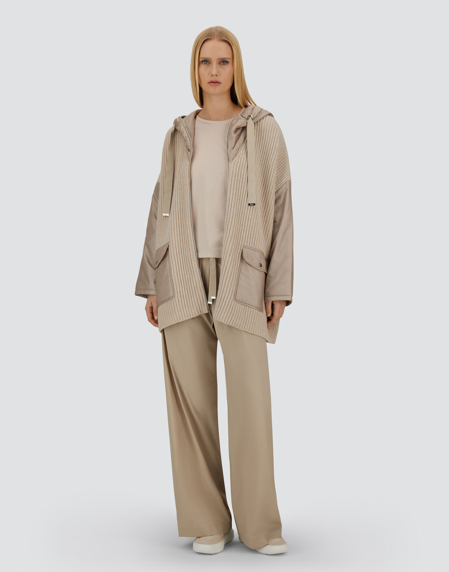 RESORT WOOL AND NYLON ULTRALIGHT JACKET in Chantilly for Women