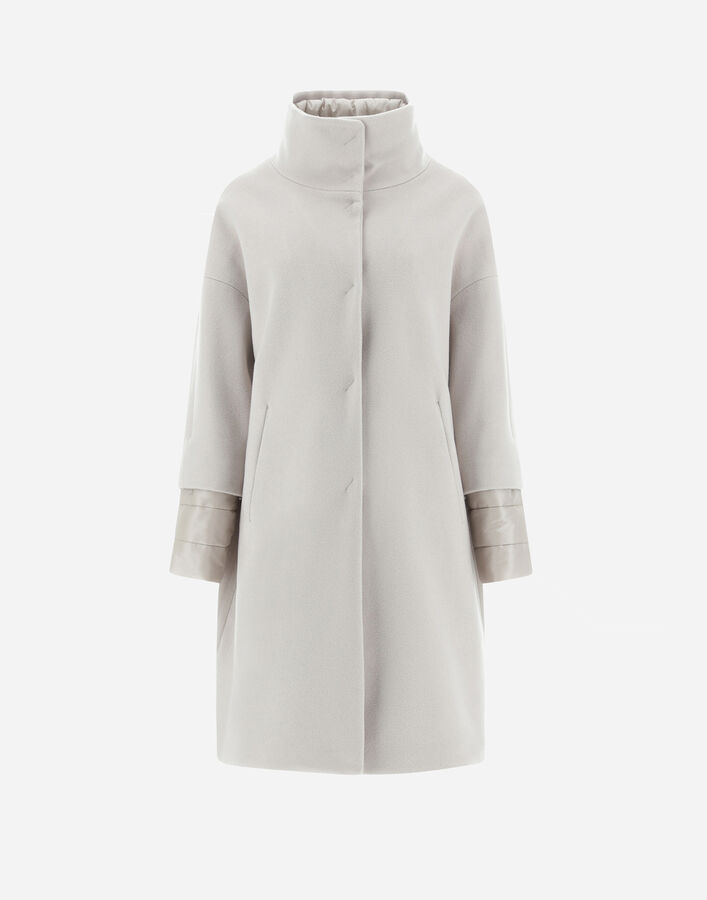 Herno Bicolor Elastane Coat