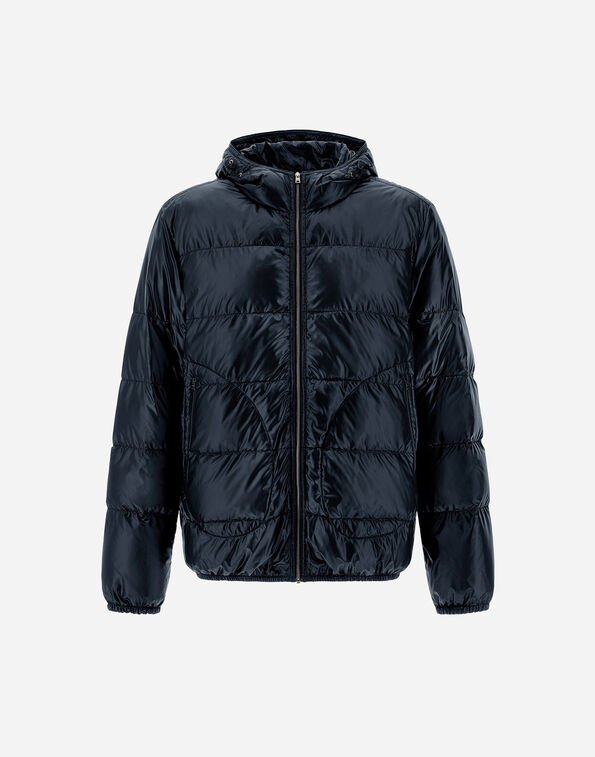 Herno BOMBER JACKET IN NYLON&nbsp;ULTRALIGHT Blue Navy PI001204U120179200