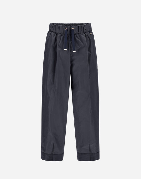Herno NO - NEW TECHNO TAFFETA TROUSERS Blue PT000099D12483Z9202