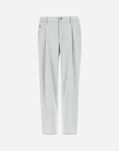 Herno TECH STRETCH WOVEN TROUSERS Ice PT000095U12707S1250