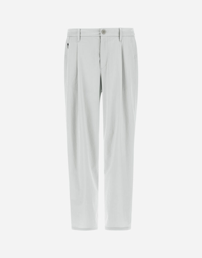 HERNO - Women's TROUSERS IN LIGHT STRETCH WOOLLY - Navy main image 1