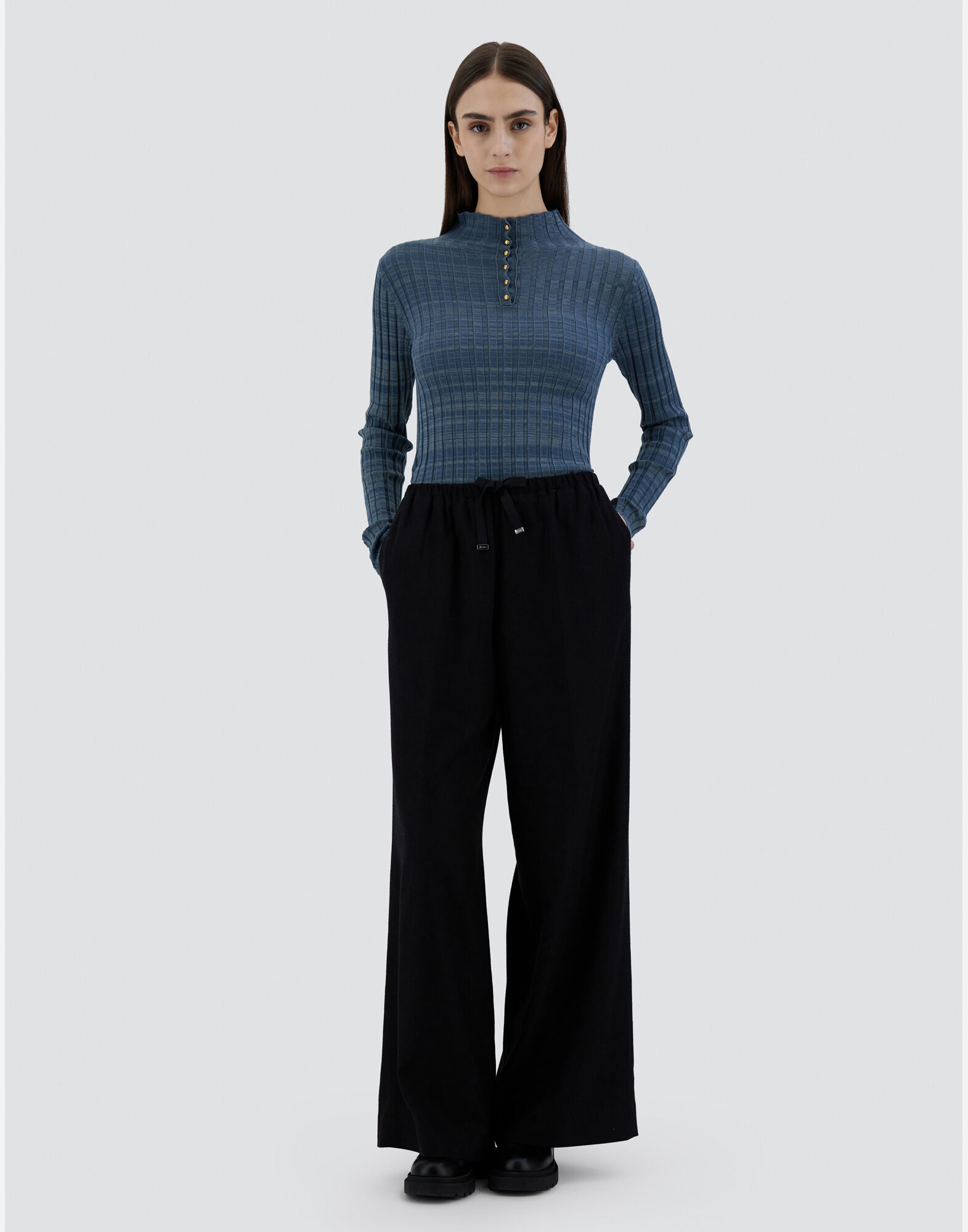 【送料込】HERNO ウィンタータッチ パンツ レディース ウィンタータッチ パンツ ブラック | Herno® (ヘルノ)