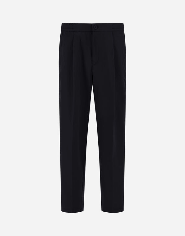 Herno COTTON FEEL TROUSERS Black PT000128U125319300