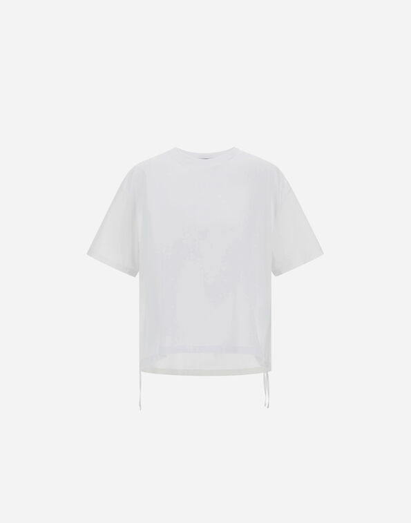 Herno T-SHIRT IN COMPACT JERSEY AND NYLON MAESTRO White JG000320D520001000