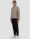 BOMBER JACKET IN ARENDELLE AND FAUX FUR Herno product thumbnail image view 6