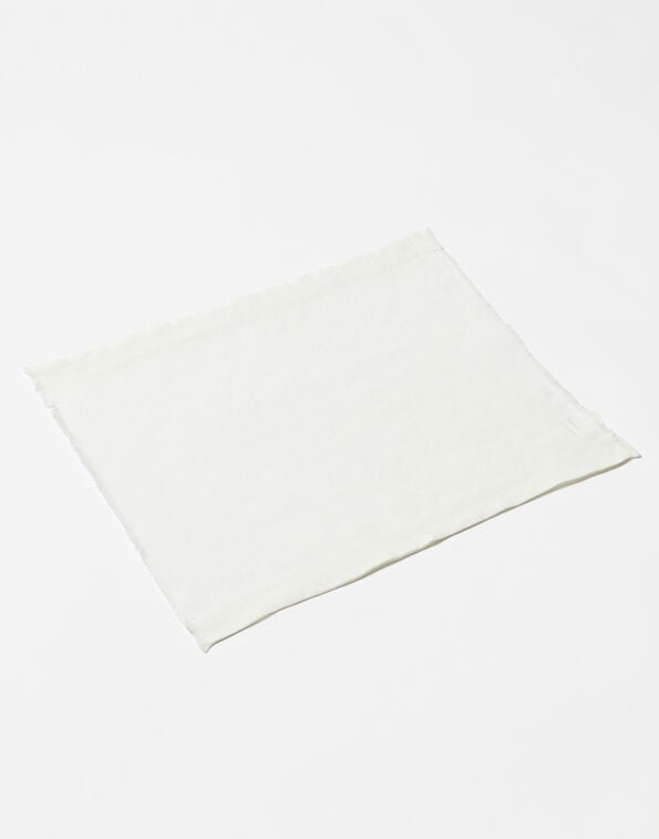 Herno WHITE LINEN PLACEMATS - SET OF 2 White PLACEMAT1000LINO1000