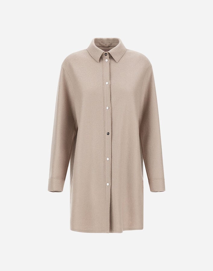 RESORT SHACKET IN FELTED WOOL Herno Herno RESORT SHACKET IN FELTED WOOL Chantilly GI00047DR333721983