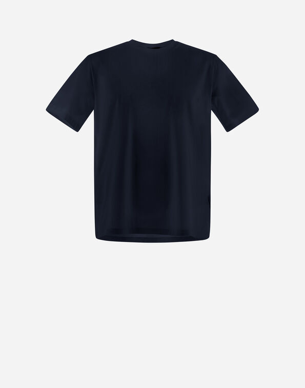 Herno SUPERFINE&nbsp;COTTON STRETCH T-SHIRT Navy Blue JG000174U520039200