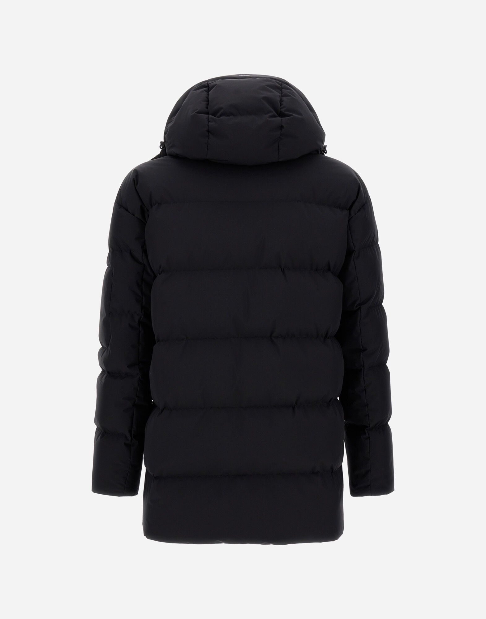 メンズ 2レイヤーウィンドストッパー コート ブラック | Herno® (ヘルノ)