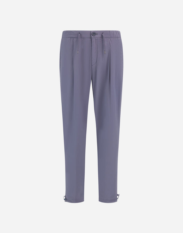 Herno RESORT TROUSERS IN LIGHTWEIGHT STRETCH NYLON Light Blue PT00002UR12431SZ9122