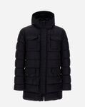 Herno PARKA IN NYLONÂ CHAMONIX  Black Espresso PI0191U12004Z9389