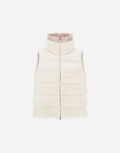 LADY ALTERNATIVE FUR AND NYLON ULTRALIGHT VEST Herno product thumbnail image view 1
