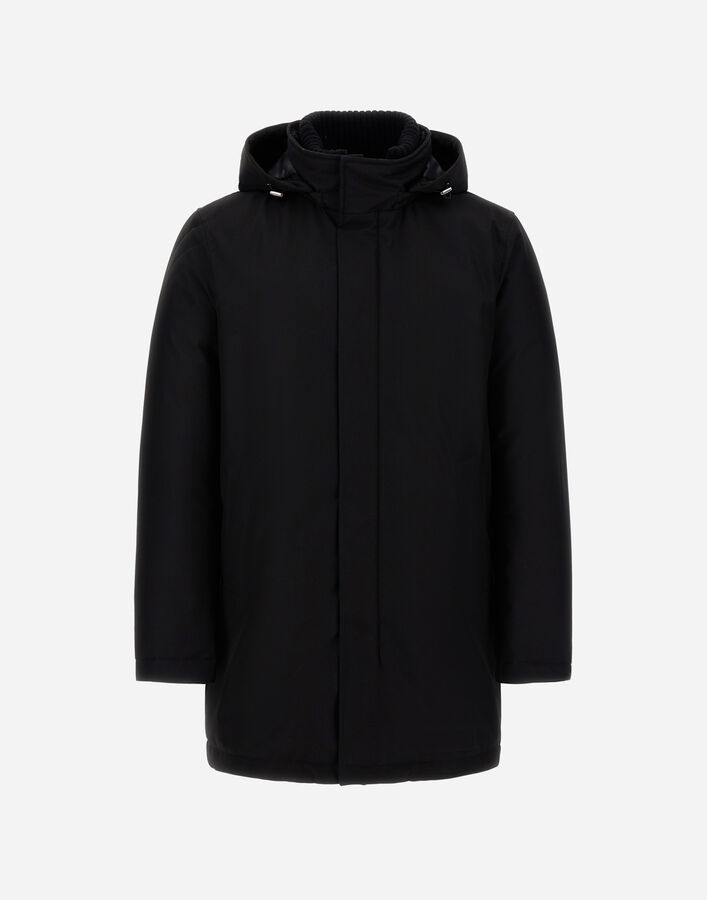 Herno JACKET IN NEW BUSINESS AND NYLON ULTRALIGHT Black PI001155U126389300
