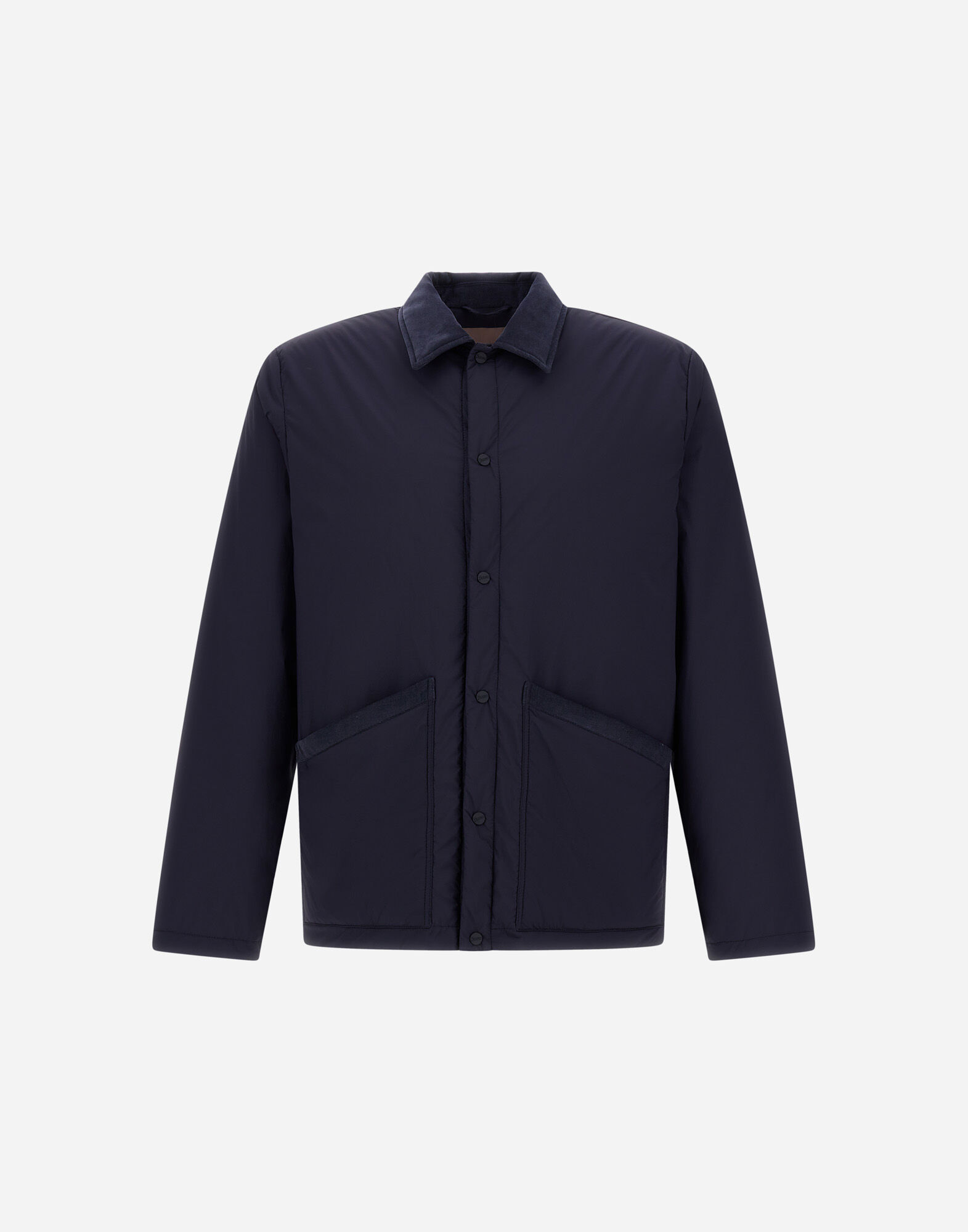 ほぼ未使用 ヘルノ テーラードジャケット 52 XXL相当 ネイビー ストレッチ HERNO（ヘルノ）の「【HERNO/ヘルノ】Laminar ストレッチナイロン