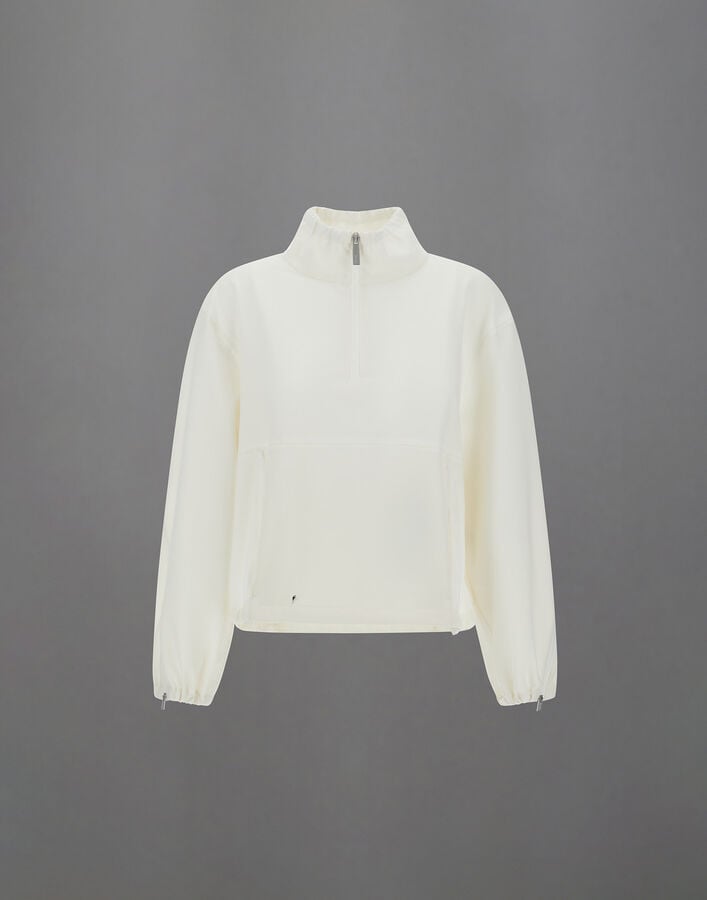 Herno LAMINAR JACKET IN WOOL TOUCH Milk GI00145DL128471100