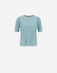 Herno T-SHIRT IN GLAM KNIT EFFECT White/Beige JG000223D520569024
