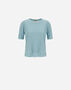 Herno T-SHIRT IN GLAM KNIT EFFECT White/Beige JG000223D520569024