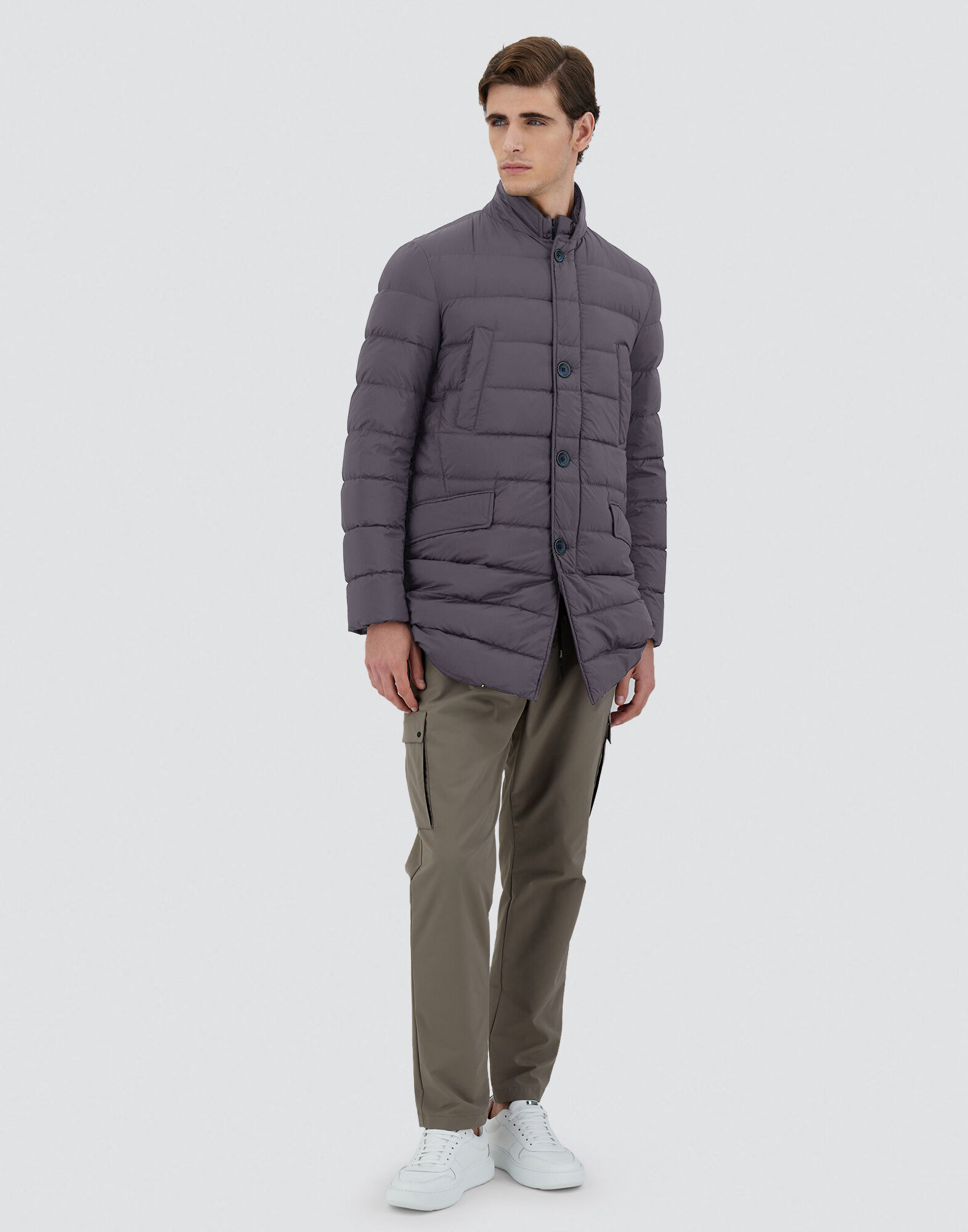 メンズ コート グレー | Herno® (ヘルノ) メンズ コート グレー | Herno® (ヘルノ)