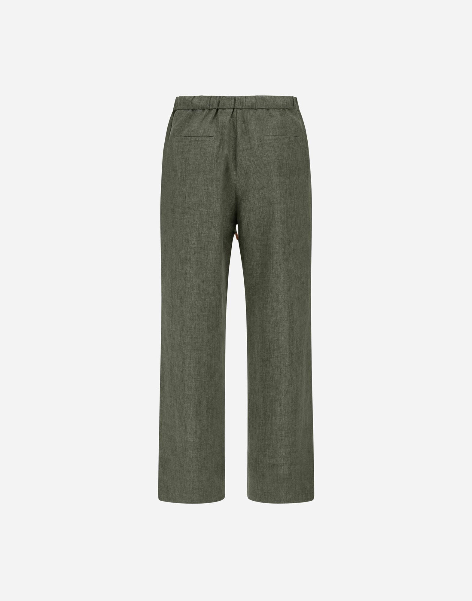 レディース ニューリネン パンツ グリーン | Herno® (ヘルノ)