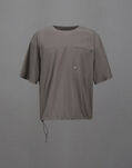 Herno LAMINAR T-SHIRT IN EXTRALIGHT STRETCH Grey TS00001UL12832S9438