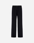 Herno TROUSERS IN MATT CREPE SATIN Black PT000176D127559300