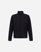 メンズ ライトストレッチウール ジャケット ネイビーブルー | Herno 