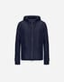 Herno RESORT JACKET IN NEW LINEN Blue/White GC00011UR17105Z9210