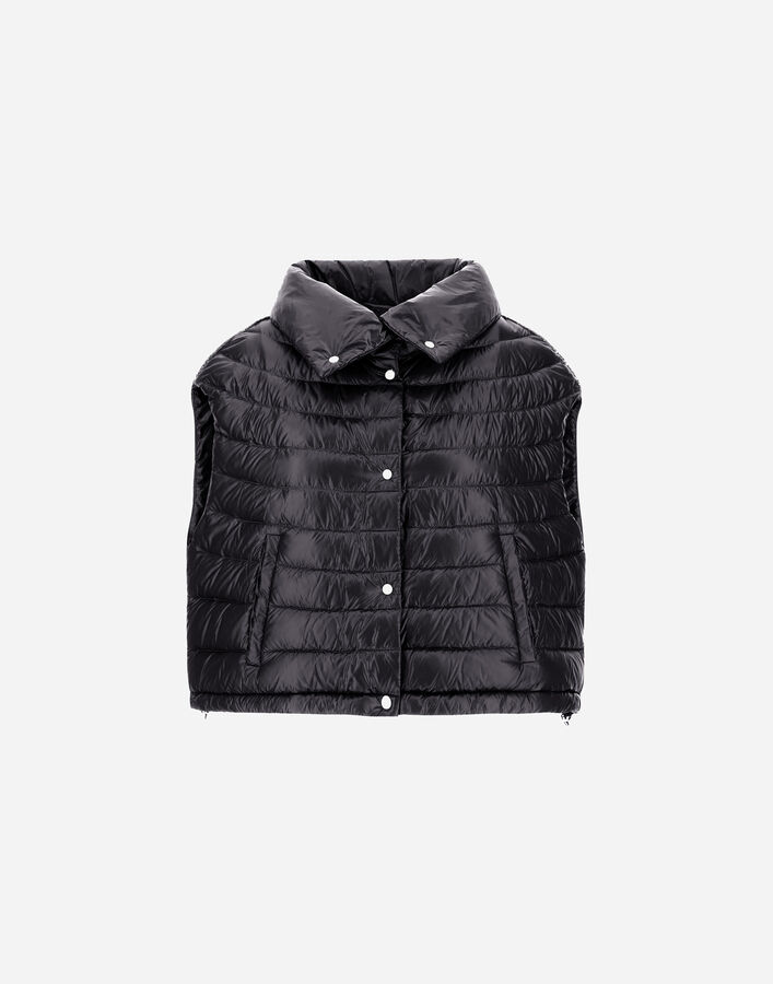RESORT VEST IN NYLON ULTRALIGHT Herno Herno RESORT VEST IN NYLON ULTRALIGHT Black PI00144DR12017Z9300