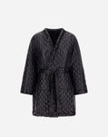 Herno JACKET IN NYLON ULTRALIGHT, MATT NYLON AND SEQUIN MESH Black GI000314D12017Z9300