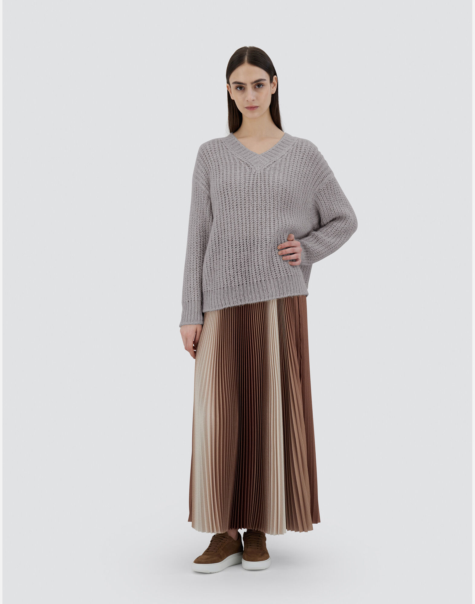 ヘルノ HERNO トップス 長袖セーター サイズ42 M 黒 レディース  