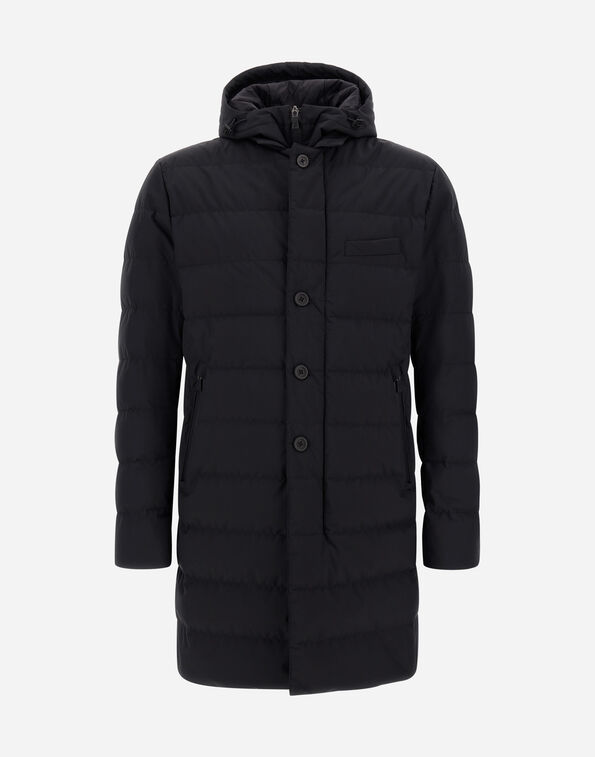 Herno 2 LAYER WINDSTOPPER LONG JACKET Black PI001239U128409300