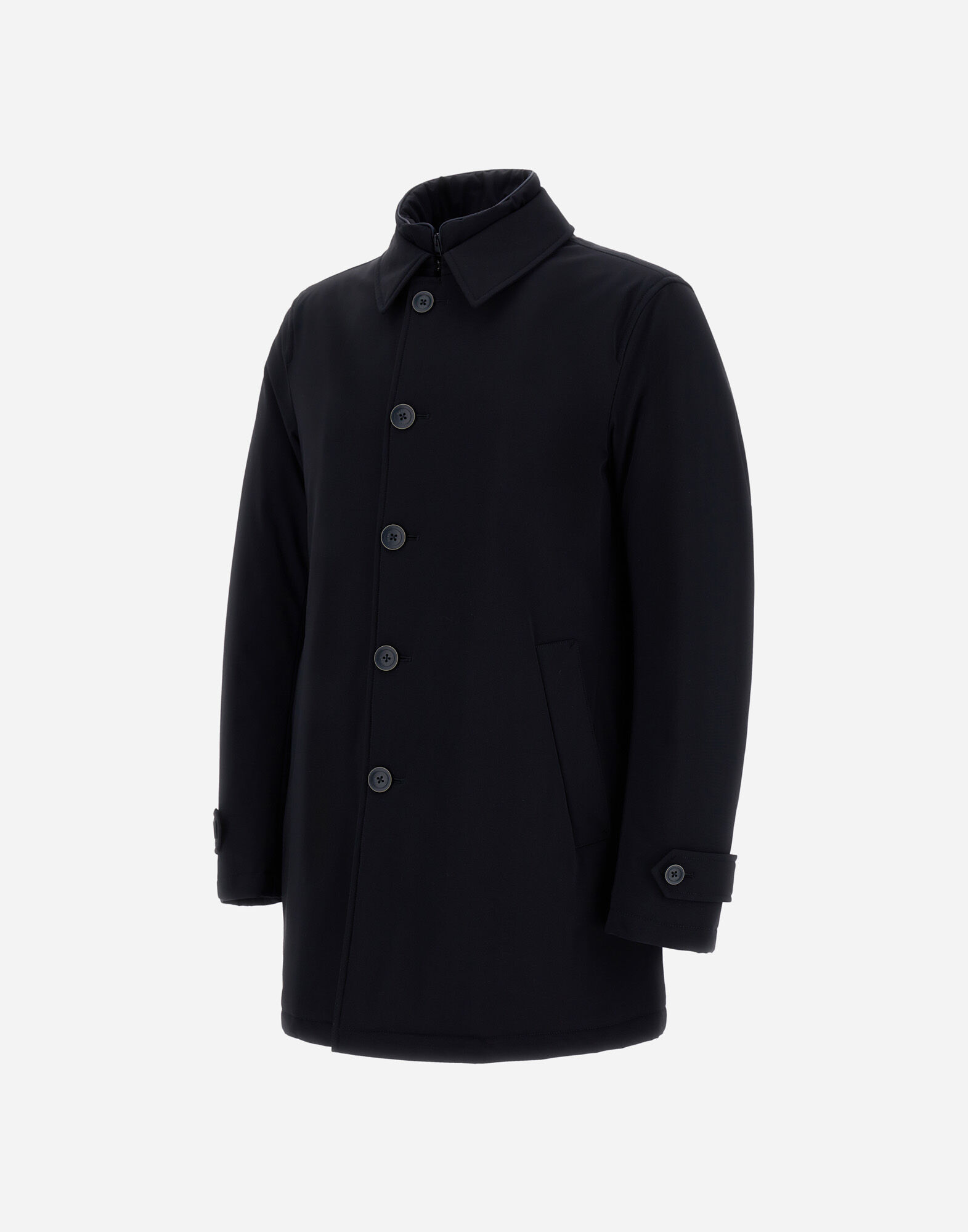 waiwai さん専用 HERNO レイヤーズコート　ネイビー　サイズ40 メンズ ワシントン レインコート ネイビーブルー | Herno® (ヘルノ)