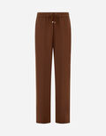 MATTE CREPE SATIN TROUSERS Herno product thumbnail image view 1