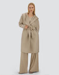 RESORT COAT IN DOUBLE FACED PURE WOOL Herno product thumbnail image view 2