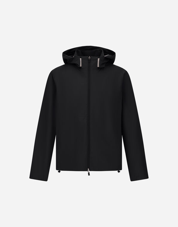Herno JACKET IN 2 LAYERS WINDSTOPPER Black GI000618U128369300