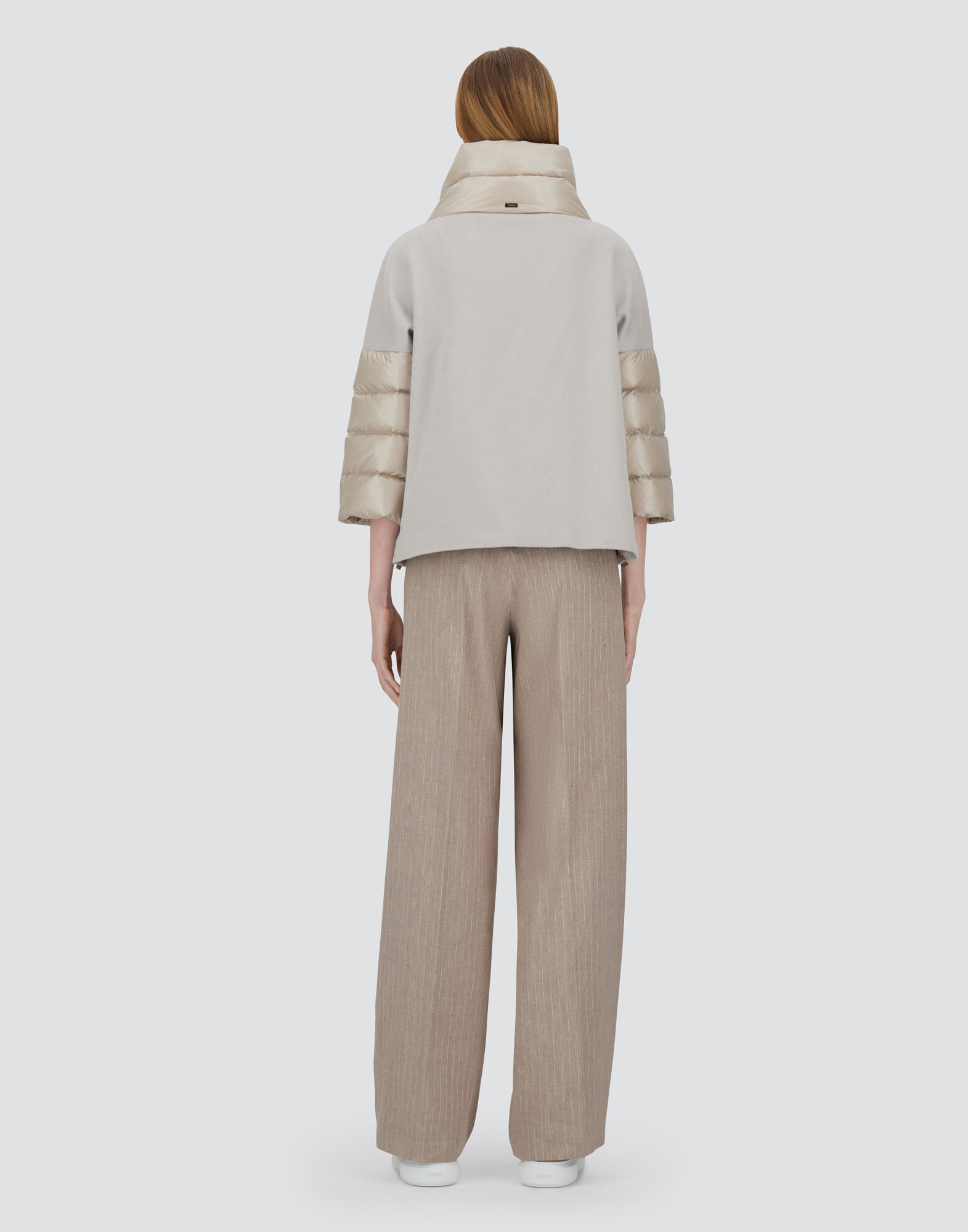 レディース BUSINESS CASHMERE ＆ NYLON ULTRALIGHT ケープ