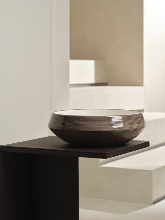 Herno HERNO HABITA VERSATILE CERAMIC BOWL Coffee TABLEBOWLCERAMICA018980