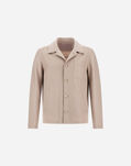 Herno RESORT SHACKET IN FELTED WOOL Chantilly GI00090UR333721983