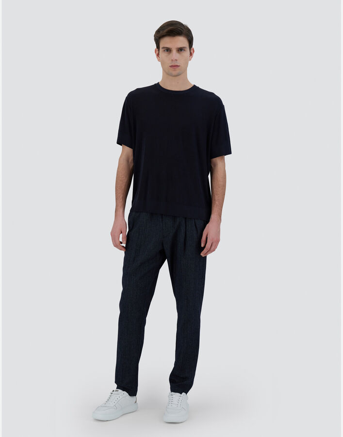 Herno Blue Cotton T-Shirt