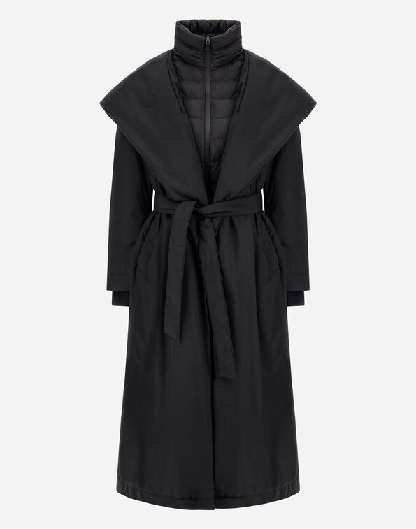 Herno COAT IN 2-LAYER WINDSTOPPER Black PI002242D128409300