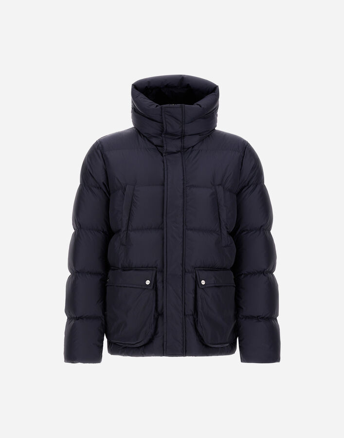 Herno BOMBER JACKET IN NYLON&nbsp;CHAMONIX Navy Blue PI001140U12004Z9200