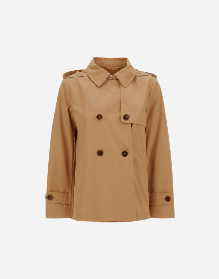 Herno PEA COAT IN DEAN Camel IM000177D132382157