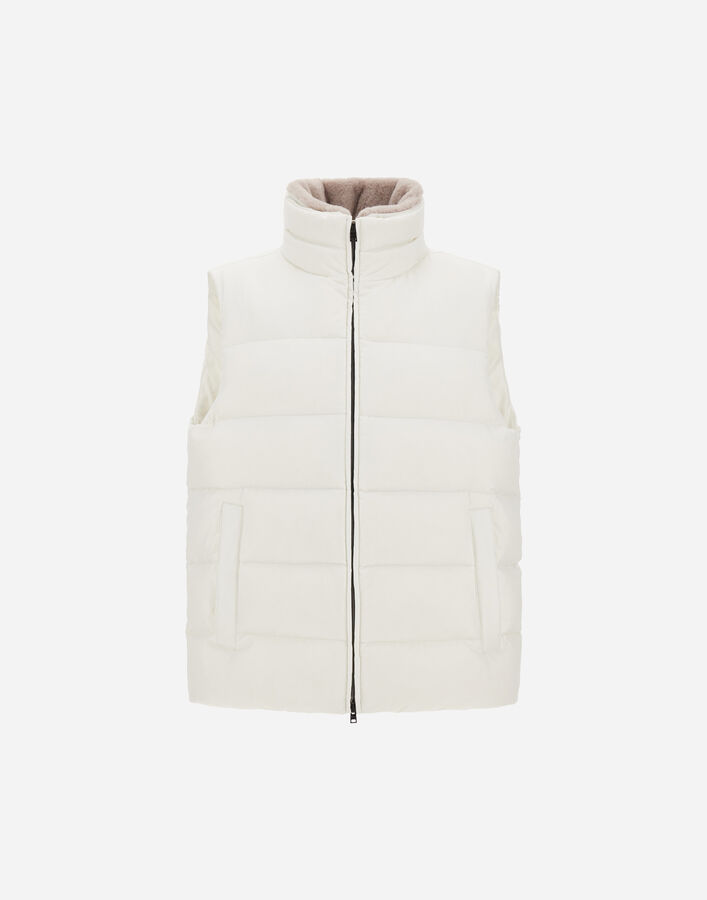 Herno ARENDELLE AND MONOGRAM GILET White PI001267U12414Z1000