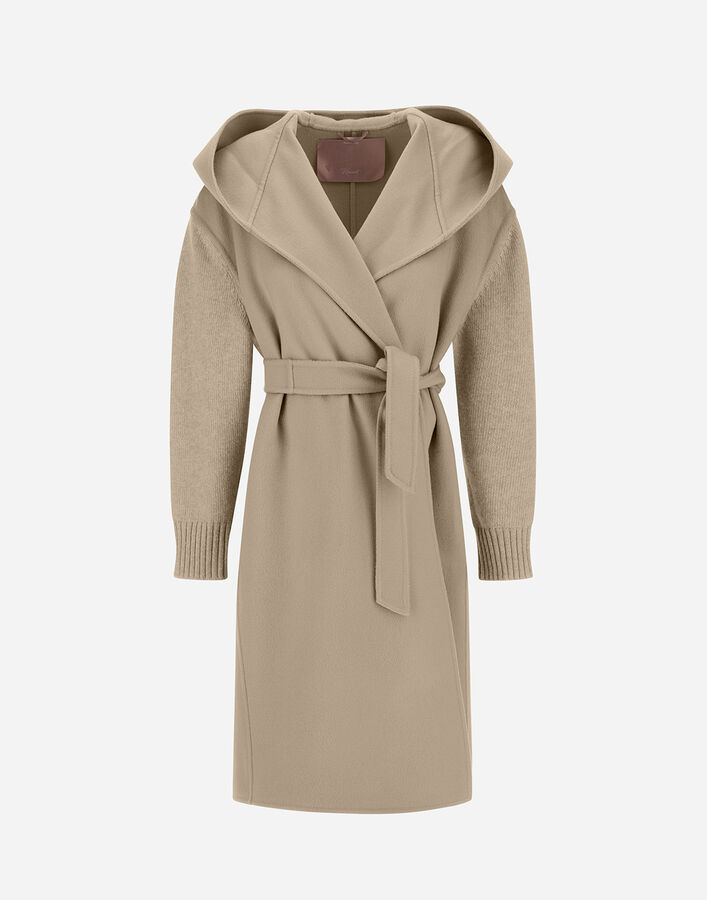 Herno DOUBLE FACED PURE WOOL COAT Chantilly GC00073DR334491985