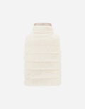 LADY ALTERNATIVE FUR AND NYLON ULTRALIGHT VEST Herno product thumbnail image view 3