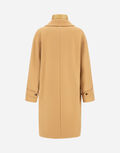 COAT IN VELOUR WOOL CLOTH AND NYLON ULTRALIGHT Herno product thumbnail image view 8