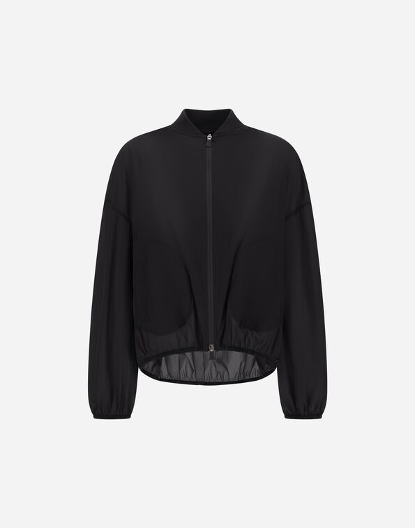 Herno LIGHT STRETCH RIPSTOP BOMBER JACKET Black GI000369D12868S9300